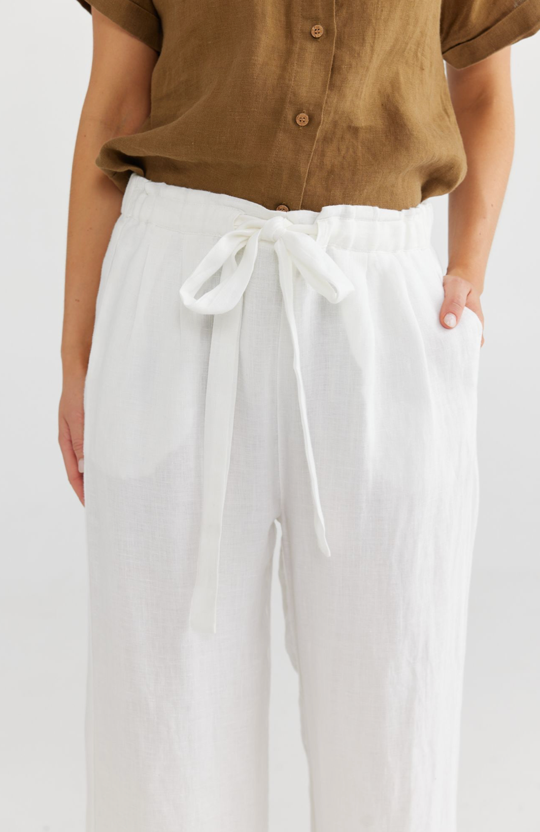 Dickens Pants - White