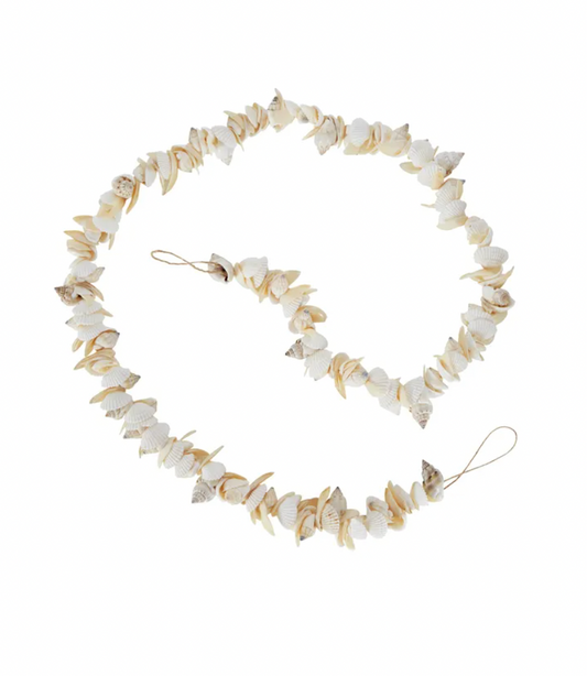 BRIGHTON SHELL GARLAND ON JUTE STRING