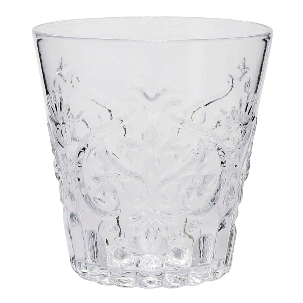 DRINKING GLASS SET OF 4 VALENTIA CLEAR 8OZ