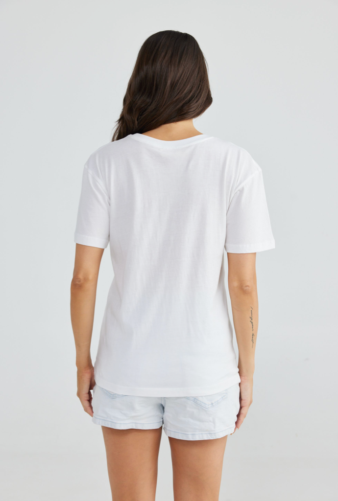 Freedom Relaxed Tee - White