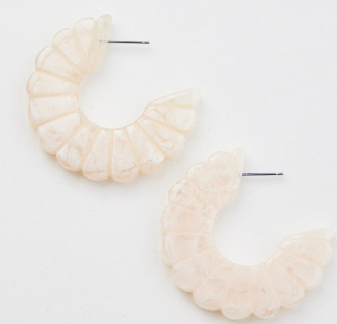 Lala Earrings - Ivory