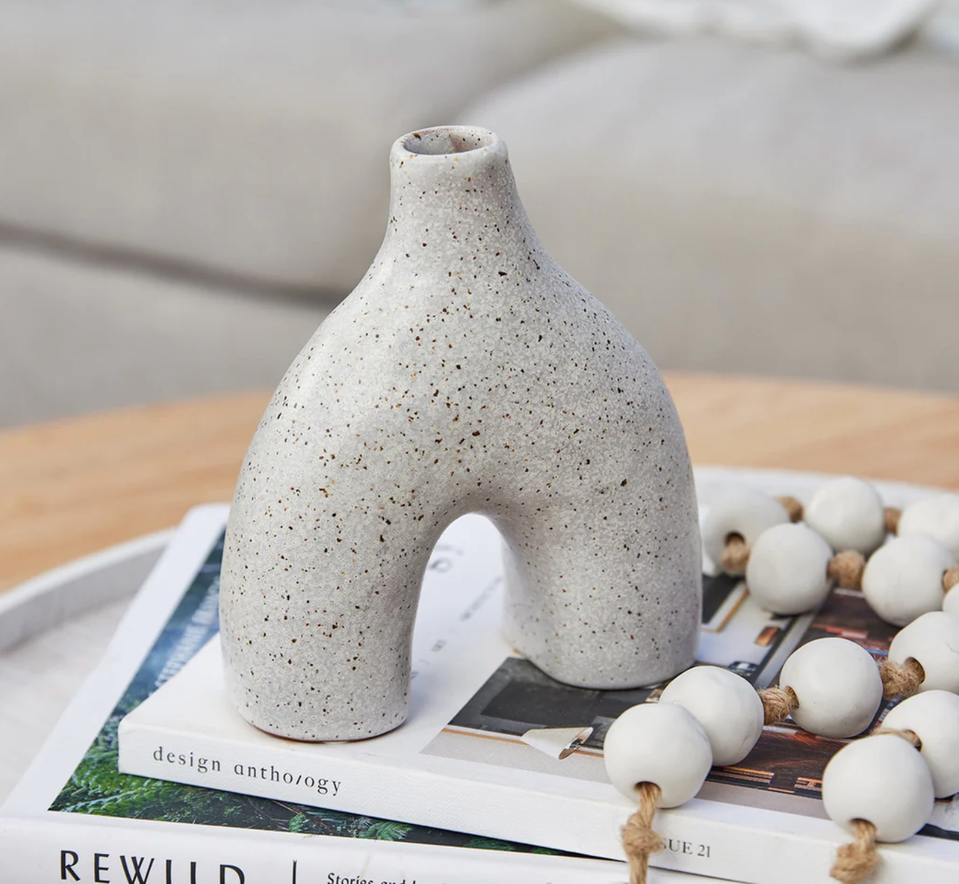Arch Speckle Vase