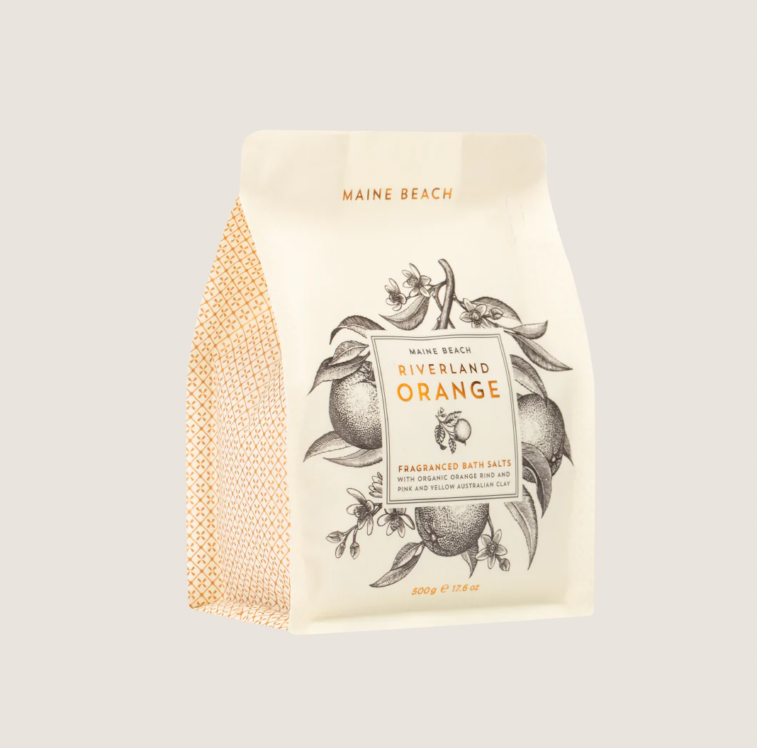 Riverland Orange Bath Salts Pouch 500g