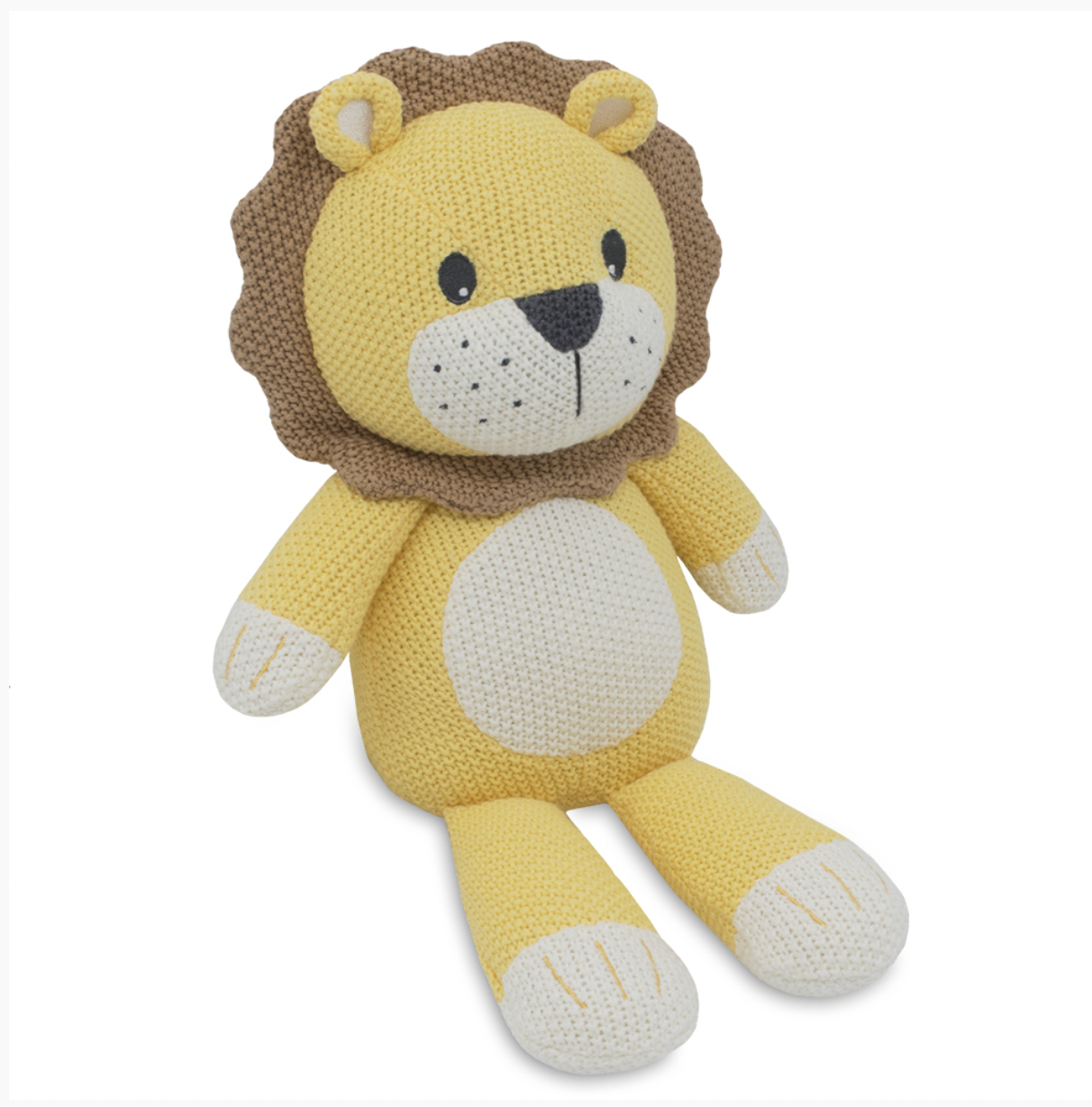 Leo the Lion Knitted Toy