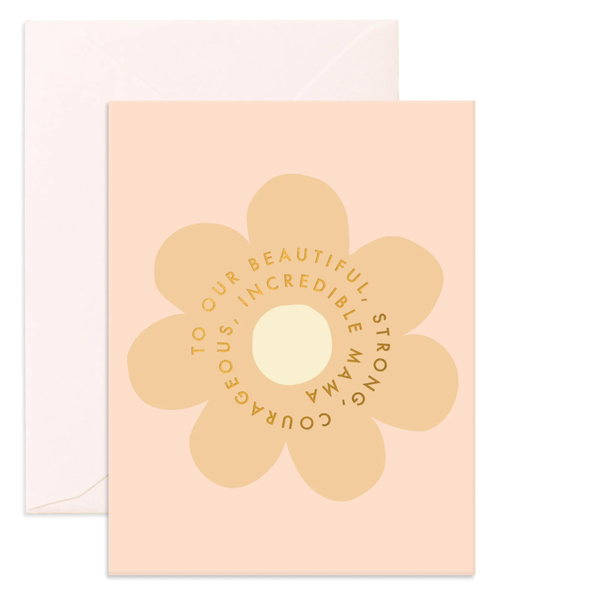 Mama Flower Greeting Card