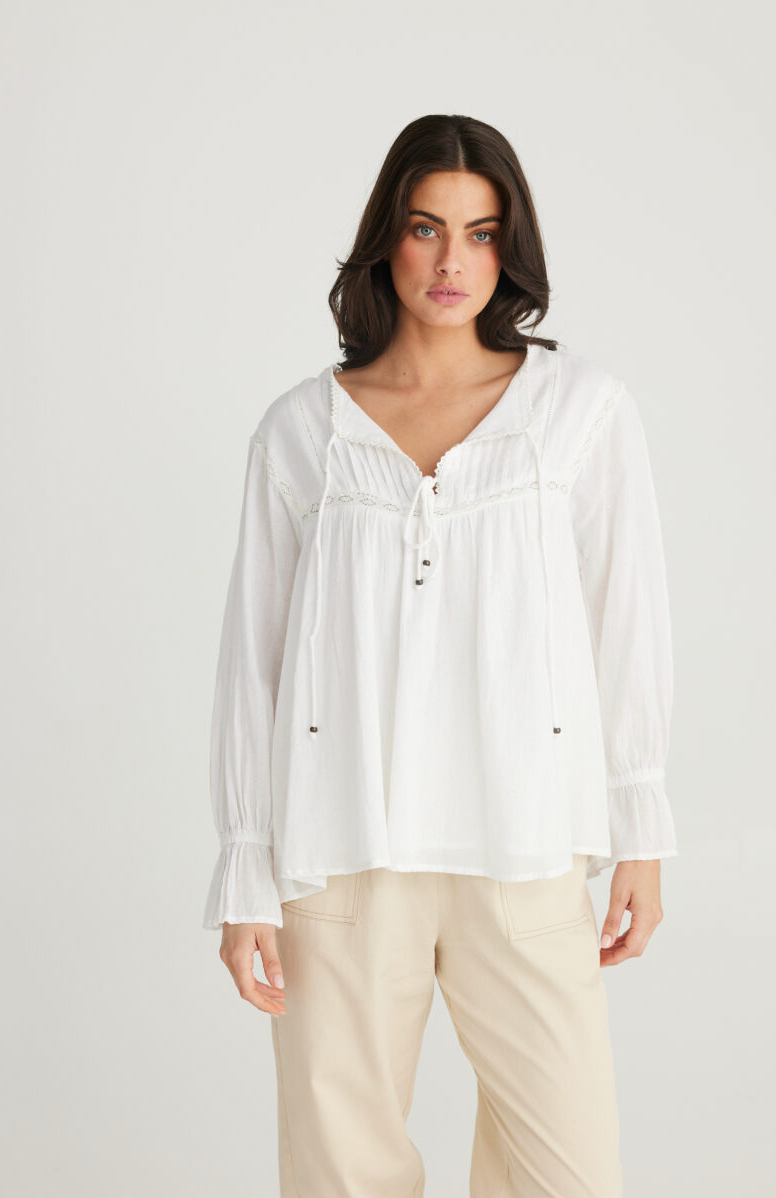 Drifter Top - White