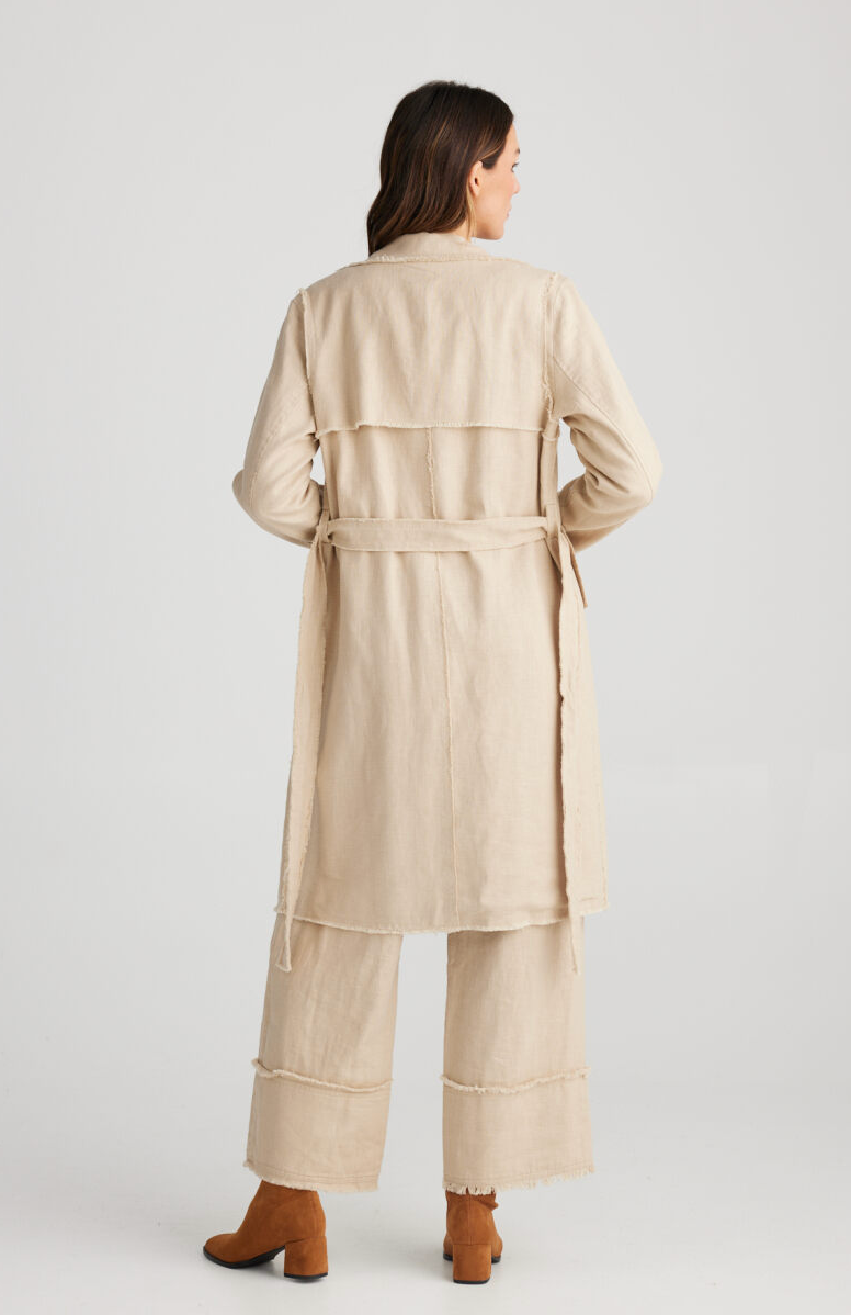 Mia Trench Coat - Natural