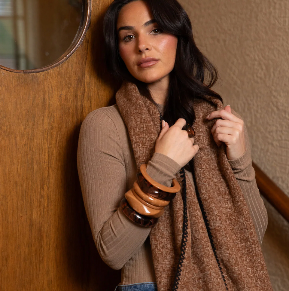 Sibella Scarf - Tan