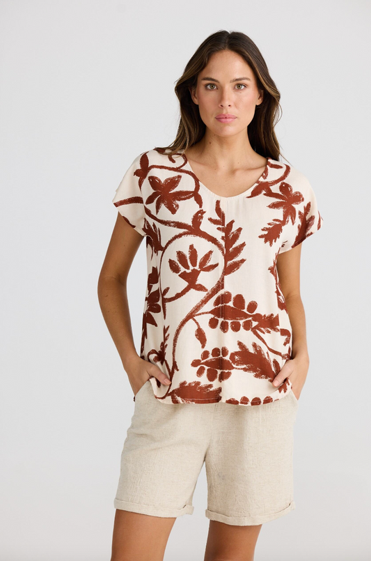 Havana Tee - Cuban Bloom