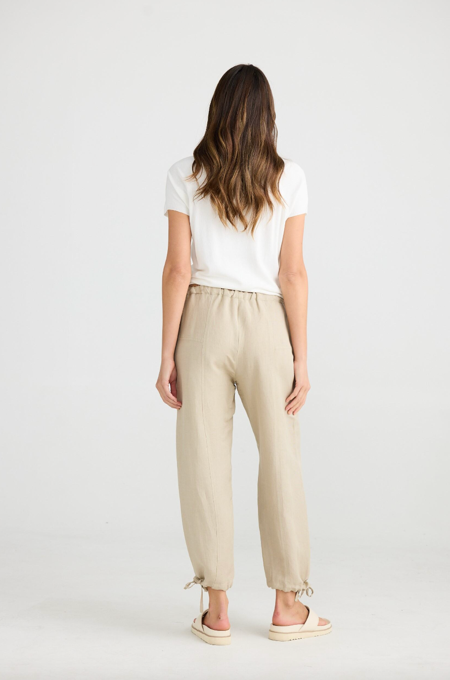 Amazon Pant - Natural Linen Blend