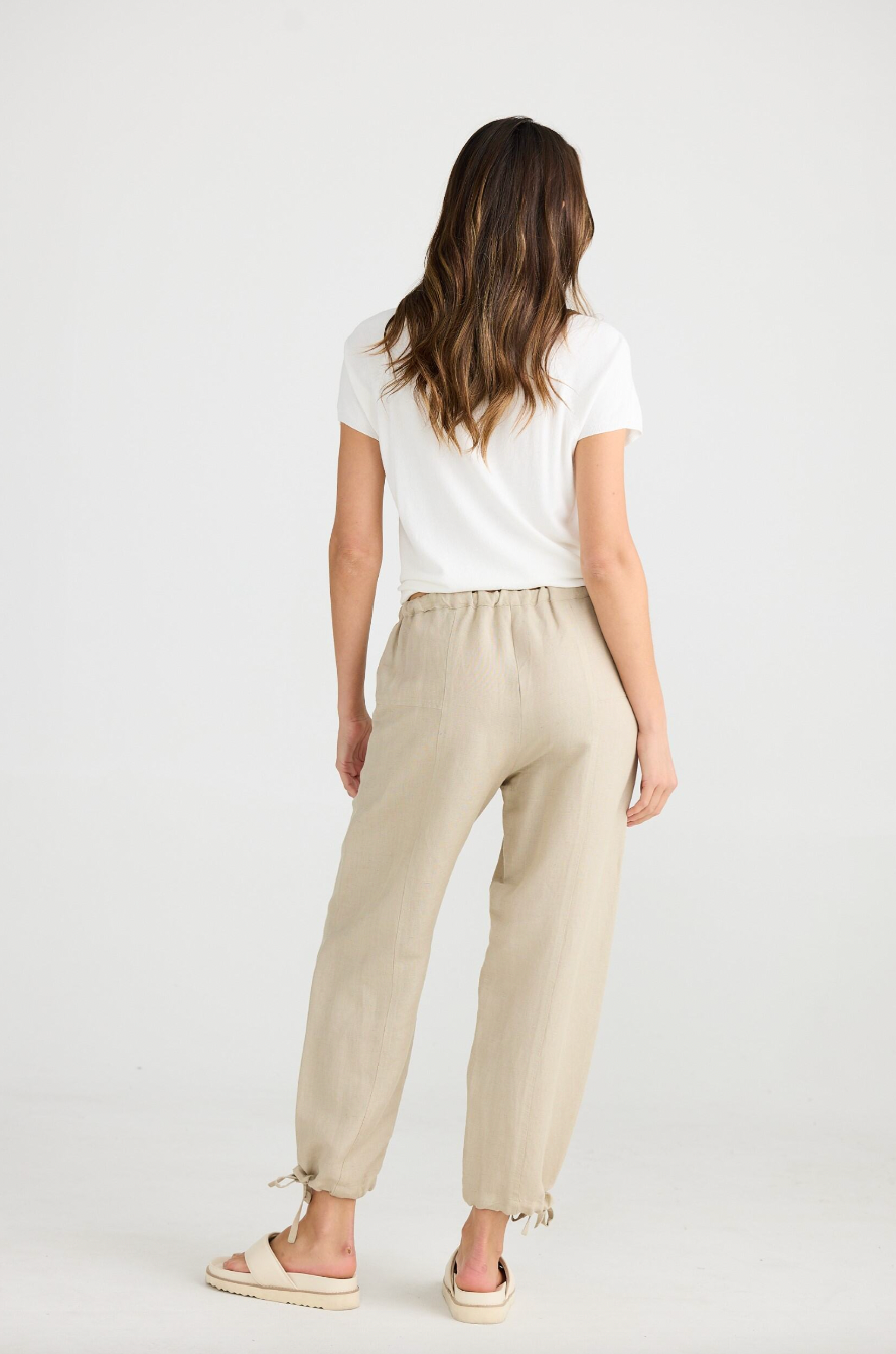 Amazon Pant - Natural Linen Blend