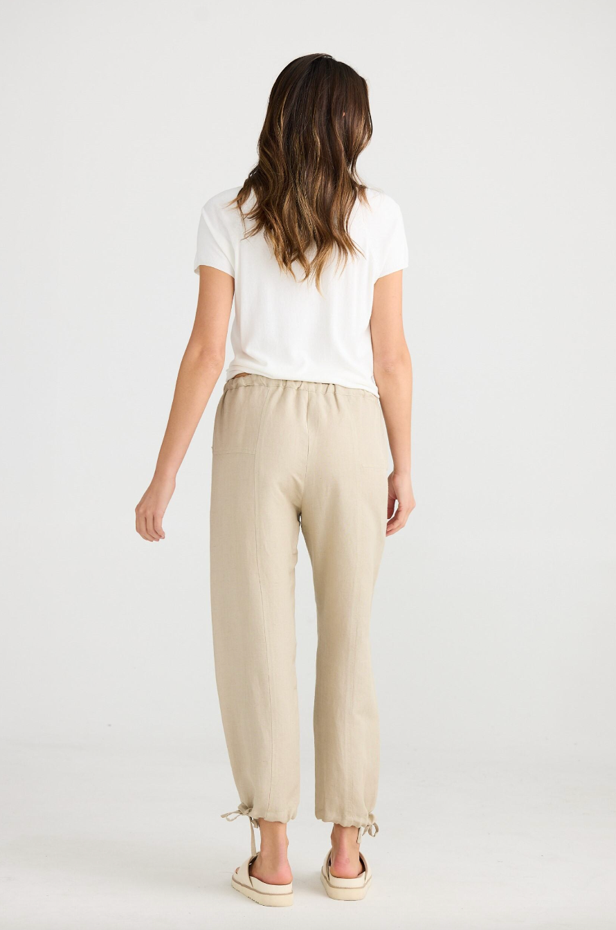 Amazon Pant - Natural Linen Blend