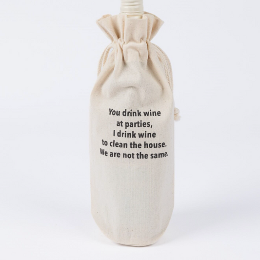 We are not the same Wine Bag - Natural