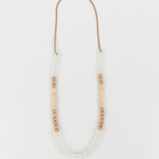 Palm Cove Necklace - Clear