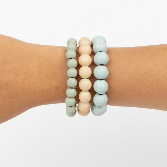 Wonder Stack Bracelet - Blue w Green