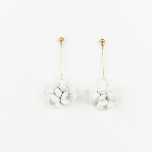 Sadie Earrings - White