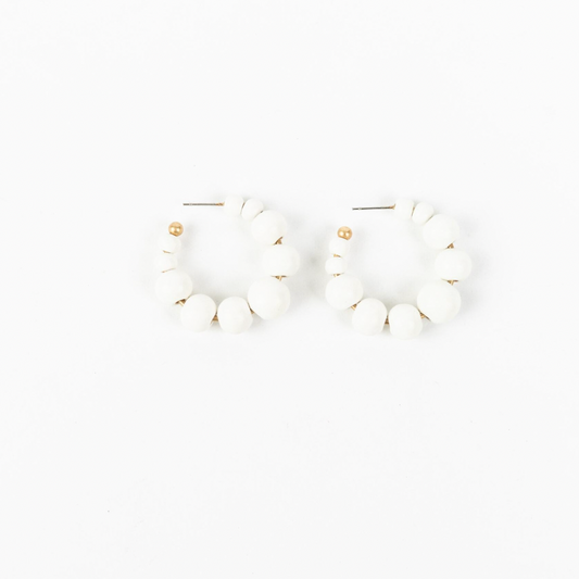 Senorita Earrings - White