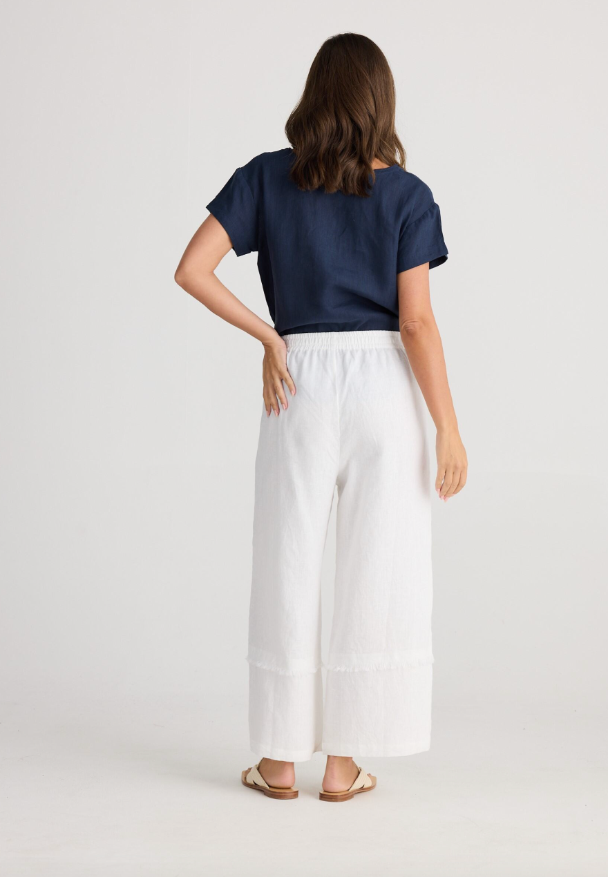 Sailor Pants - White