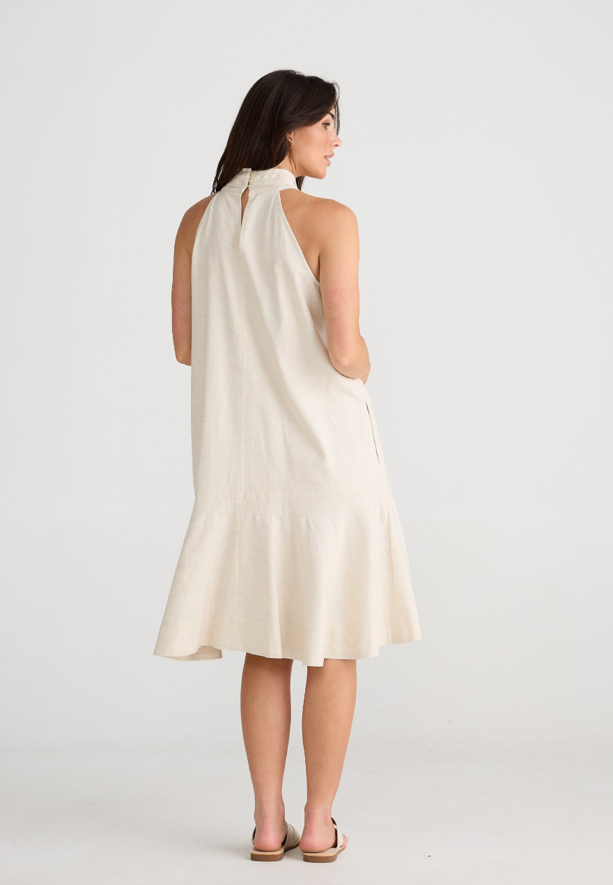 Rose All Day Dress - Natural