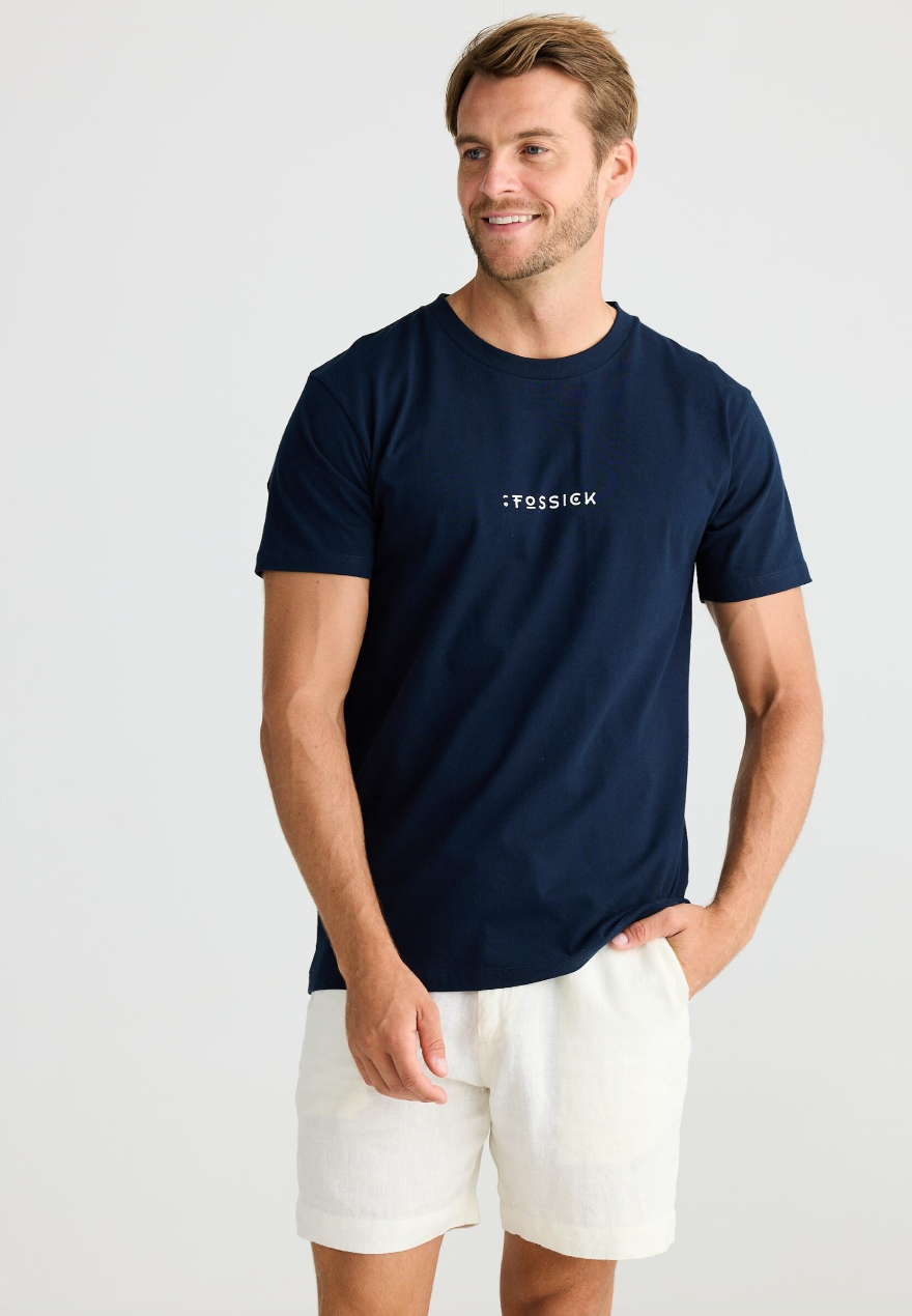 Symbol Tee - Navy