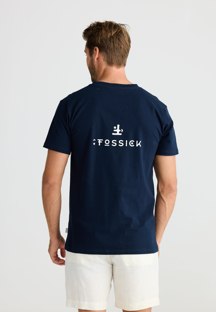 Symbol Tee - Navy