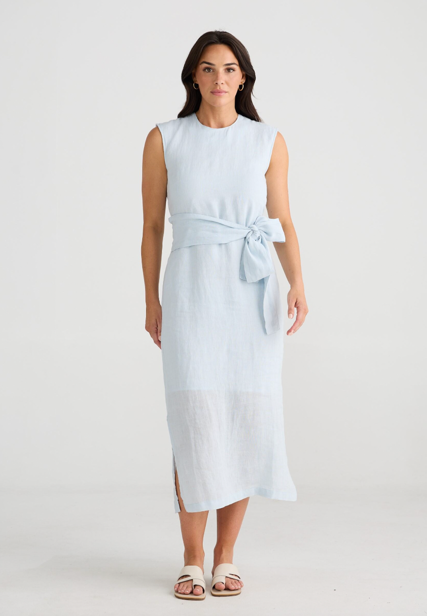 Turning Point Dress - Sky