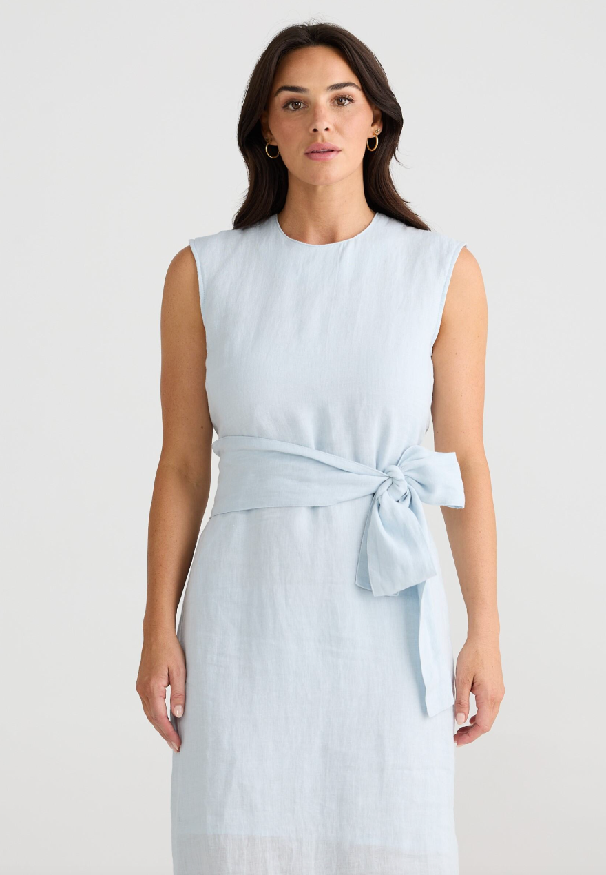 Turning Point Dress - Sky