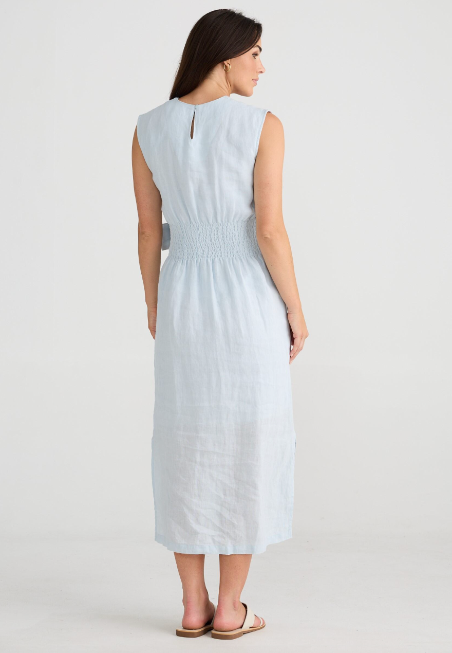 Turning Point Dress - Sky