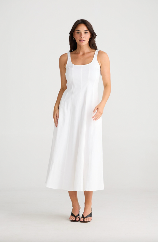 Fisher Dress - White