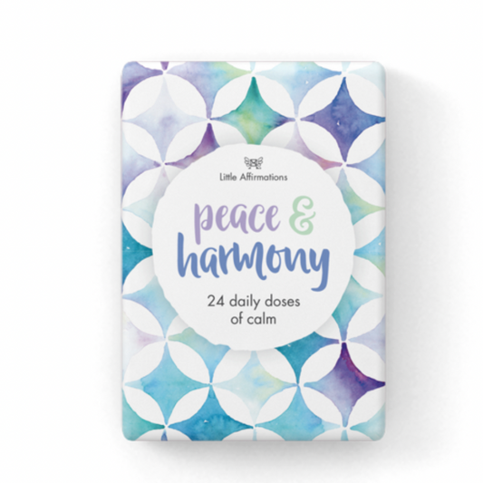 Affirmation card set - Peace & Harmony