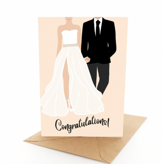 Wedding Couple Card