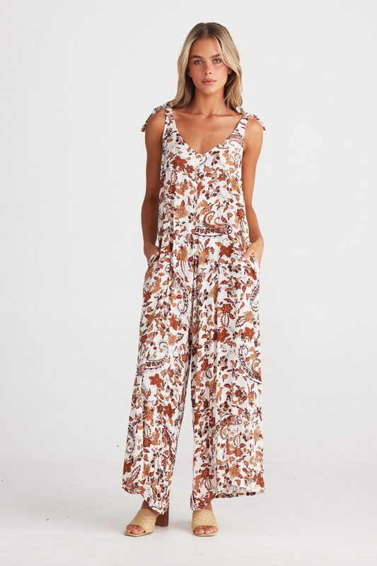 Temple Jumpsuit - Marbella