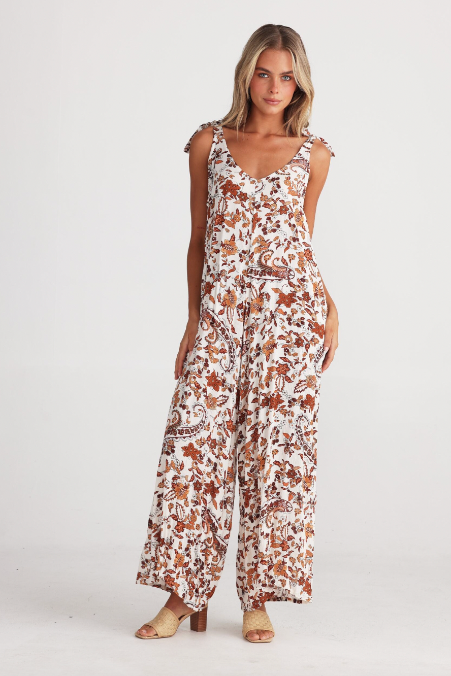 Temple Jumpsuit - Marbella