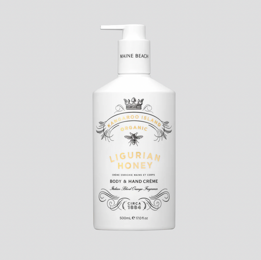 K.I. Ligurian Honey Body & Hand Crème 500ml