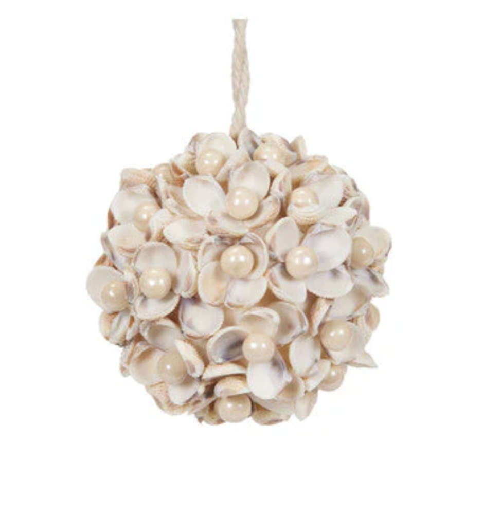 7 Cm Coastal Pearl Bauble