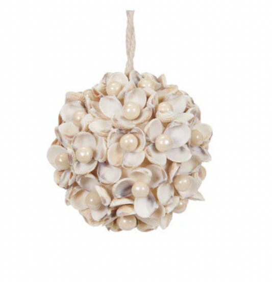 7 Cm Coastal Pearl Bauble