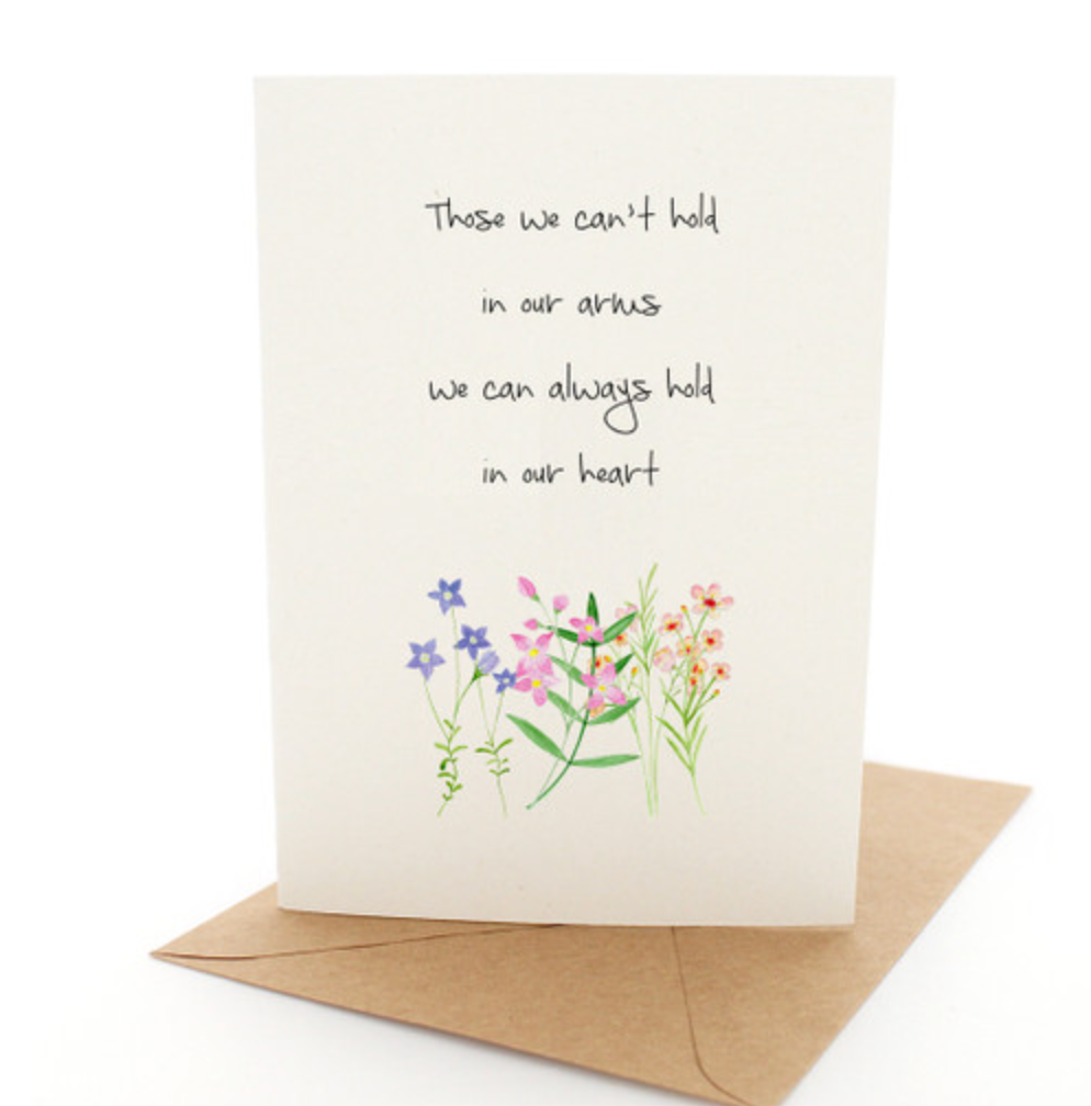 Wildflower Sympathy Quote