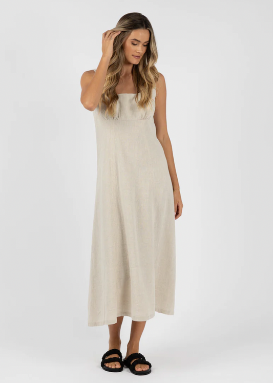 Tallulah Dress - Natural