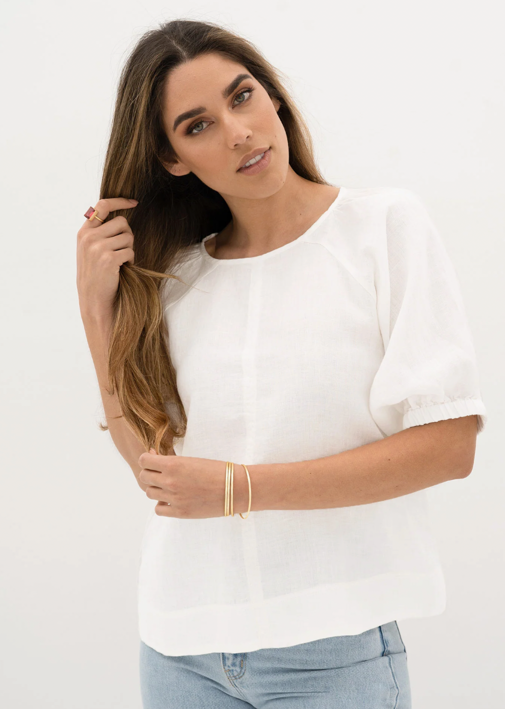 Lagoon Blouse - White