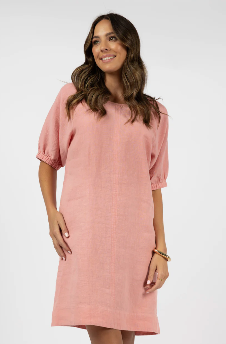 Lagoon Shift Dress - Blush