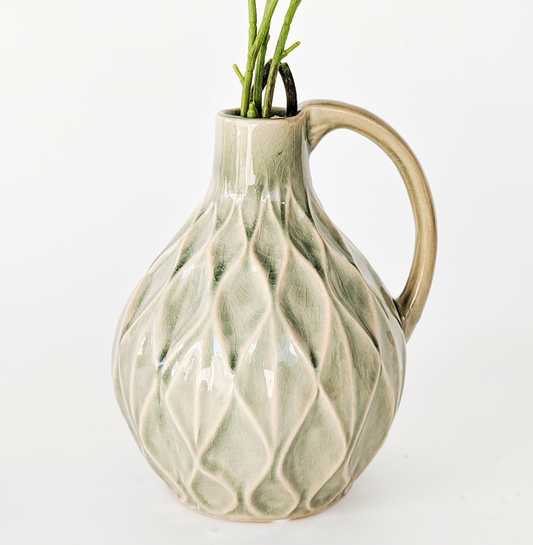 Diamond Jug Sage 16cm