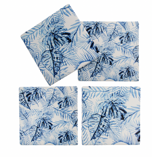 Coasters S/4 Island Blue