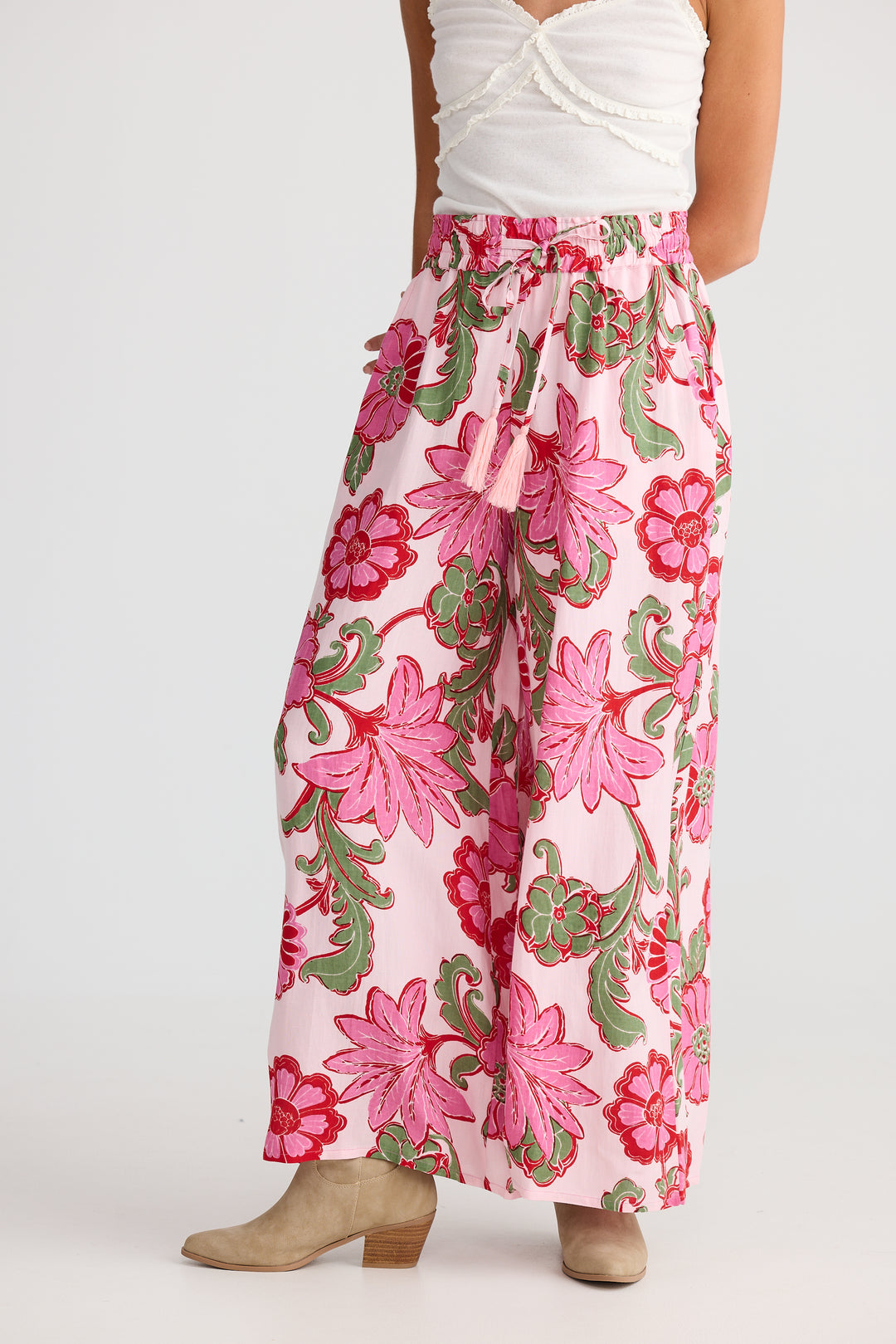 Freedom Pants - Pink Ibiza – Daisy Grace Lifestyle