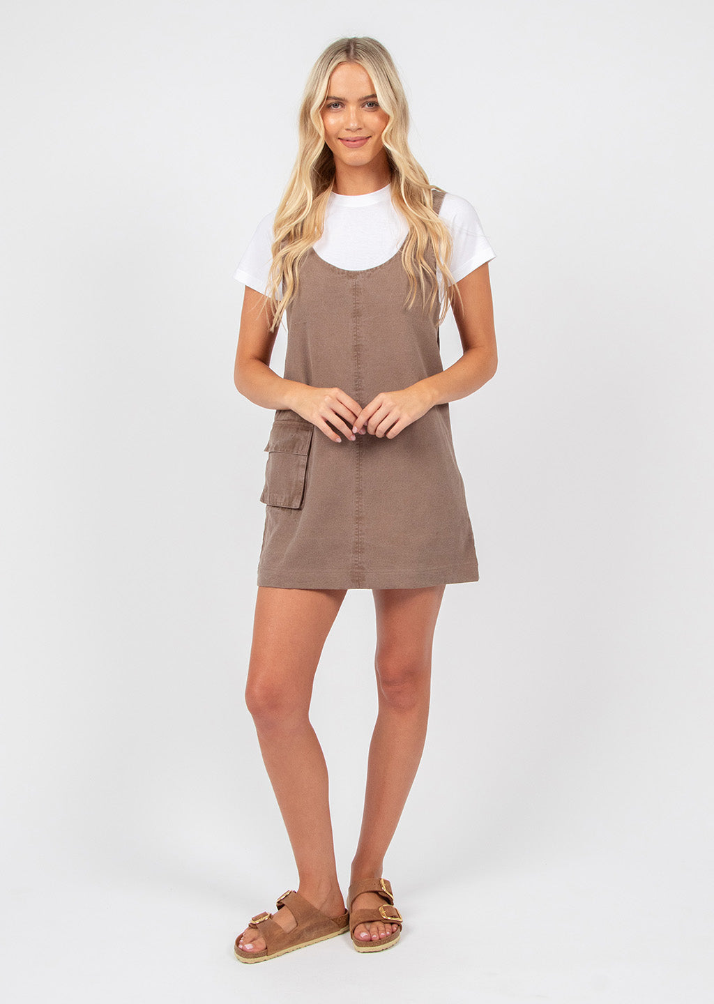 Aura Pinafore - Ash