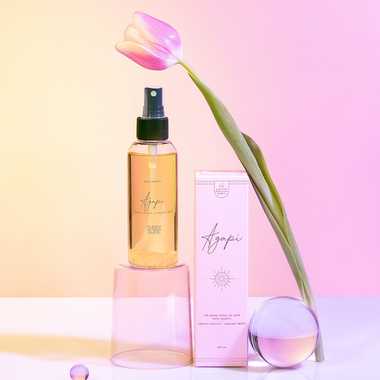 Agapi' | Crystal Room Spray Of Love | Creamy Gelato And Caramel Frost