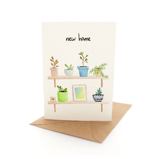 House Plants - Greeting Card