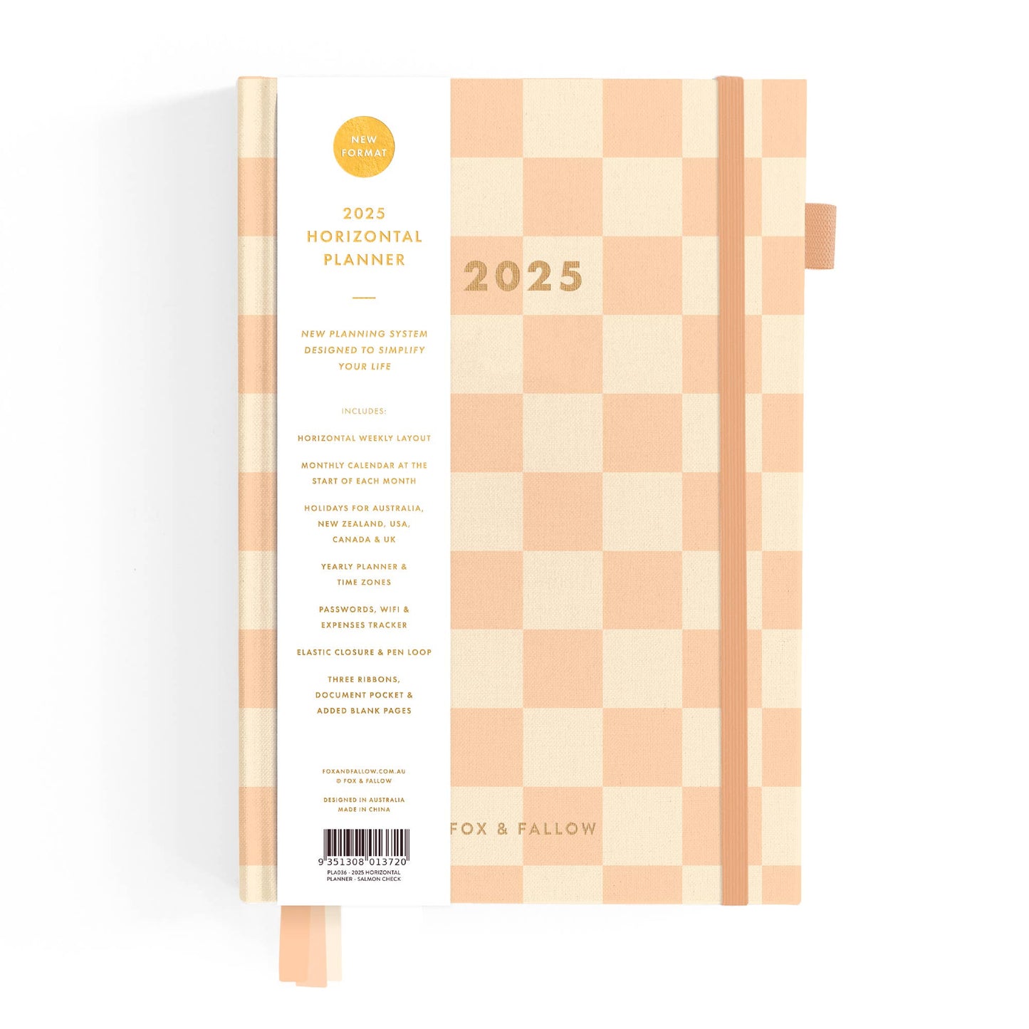 2025 Horizontal Planner - Salmon Check