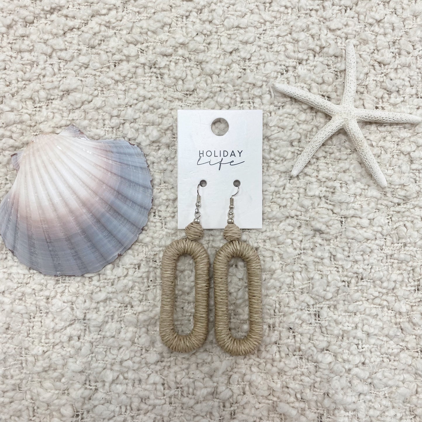 Nicola Earrings - Natural