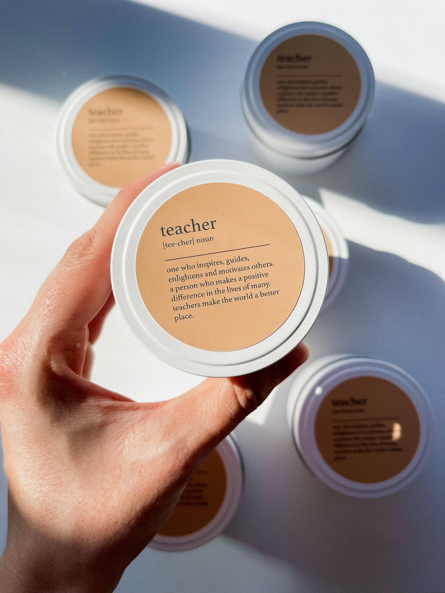 TEACHER Soy Candle Tin