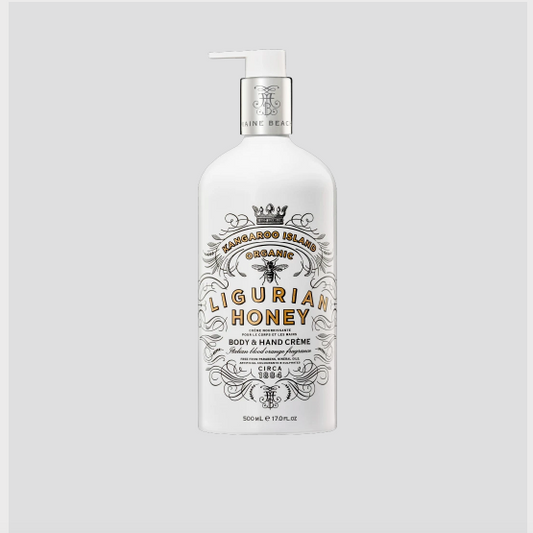 K.I. Ligurian Honey Body & Hand Crème 500ml - Daisy Grace Lifestyle